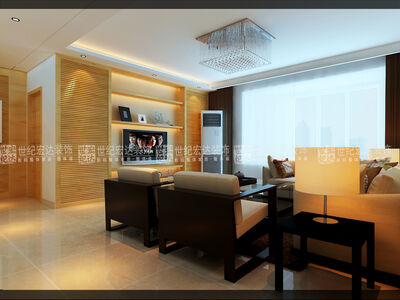 中海国际社区160平三室二厅现代简约风格