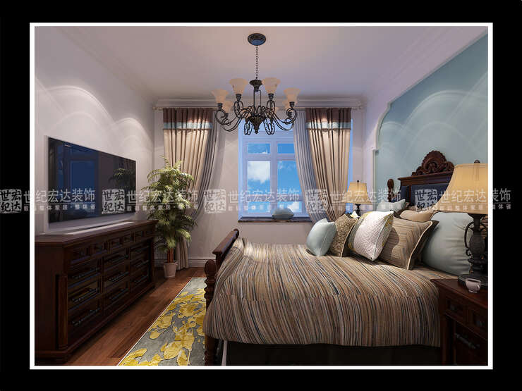 卧室，最让人能够放松的空间，整体的设计都给人一种舒适的感觉。